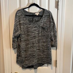 Misia Gray Women's Tunic Top